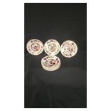 8 Mason's 'Manderin' Ironstone Plates & Saucers