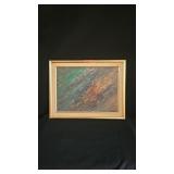 Abstract Oil Painting On Canvas