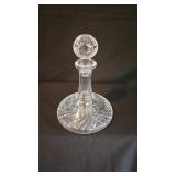Waterford Lismore Ship Decanter W/Stopper