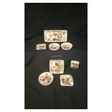 Mason's 'Golden Angela' Ironstone Plates & Saucers