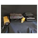 Electric Pencil Sharpener, Radio,Cassette Player