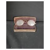 Antique Eye Glasses in Case