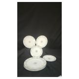 8 Wedgewood 'Agincourt' Bone China Plates
