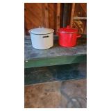 Porcelian & Enamel Stockpots