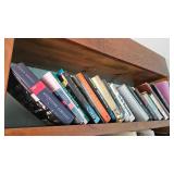 Shelf of Misc. Hardback Books