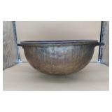 Vtg Copper Candy Kettal/Apple Butter Cauldron