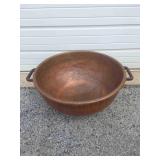 Vtg Copper Candy Kettal/Apple Butter Cauldron