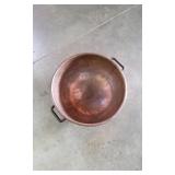 Vtg Copper Candy Kettal/Apple Butter Cauldron