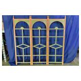 Three-Panel Folding Room Divider Screen