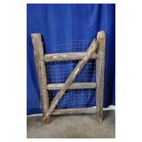 36'x53' Primitive Wooden Garden Gate