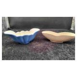 Shawnee & Haeger Signed Ceramic Planters