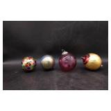 14 Glass Christmas Ornaments