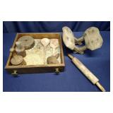 Wooden Drawer & Misc Wooden Kitchen Tools