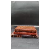 3 Leather-Bound Books