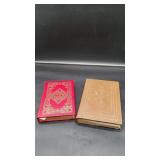 2 Easton Press Leather Books-Benford & Scott