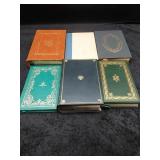 6 Leather-Bound Medicine Books