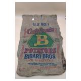 3 Burlap Sacks