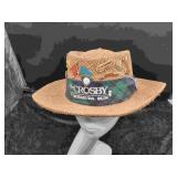 "Crosby Bermunda Run" Straw Hat With Pins