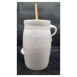 Stoneware Butter Churn Crock