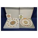 1927 & 1977 Wedgewood Plates