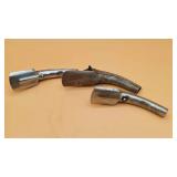 3 Metal Oil Spouts.