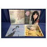 4 Female Country & Pop Vinyl Records