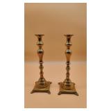 Pair Of Brass Candlesticks