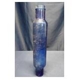 Cobalt Blue Glass Hollow Rolling Pin