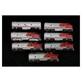 Misc HO scale Santa Fe Diesel Locomotives