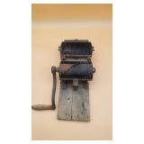 Rare Table Top Cast Iron Shredder?
