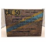 U.S. WWII Issue Wood Ammunition Crate