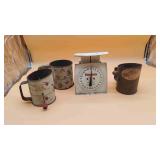 Hanson Kitchen scale and Flour Sifters