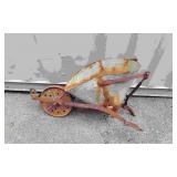 Primitive Metal Planter.