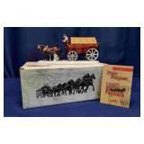 "Heinz Hitch" Horse Drawn Delivery Wagon Figureine