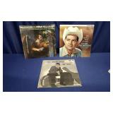 (3) 1950s-1970s Country/Rock Vinyl Records