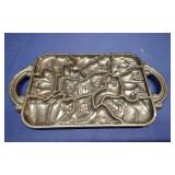 1984 John Wright Cast Iron Animal Puzzle Mold