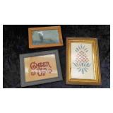 3 Wood Framed Picture