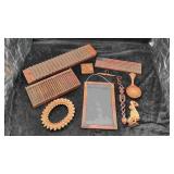 Cigar Mold, Chalk Board & Misc Wooden Items