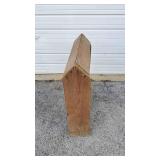 Wood Saddle Stand.