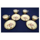 Crown Ducal Tea Cups & Saucers