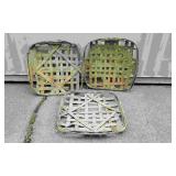 3 Tobacco Baskets.