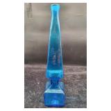 Blue Empoli Italian Genie Bottle Decanter