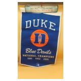 Duke University, National Championship Banner