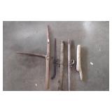 Primitive Farm Implements & Wood Tools