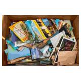 Box Of Various Postcards