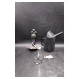 Oil Can & Misc Cast Iron