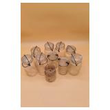10 Glass Canning Jars: Ball, Atlas, E-Z Seal