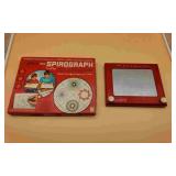 Kenner's New Spirograph & Etch A Sketch