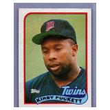 Kirby Puckett 1989 Topps