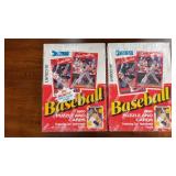 Unopened Boxes Of 1990 Donruss Baseball